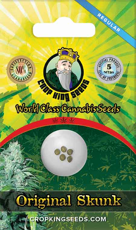 Original Skunk Regular Marijuana Seeds, Crop King Seeds