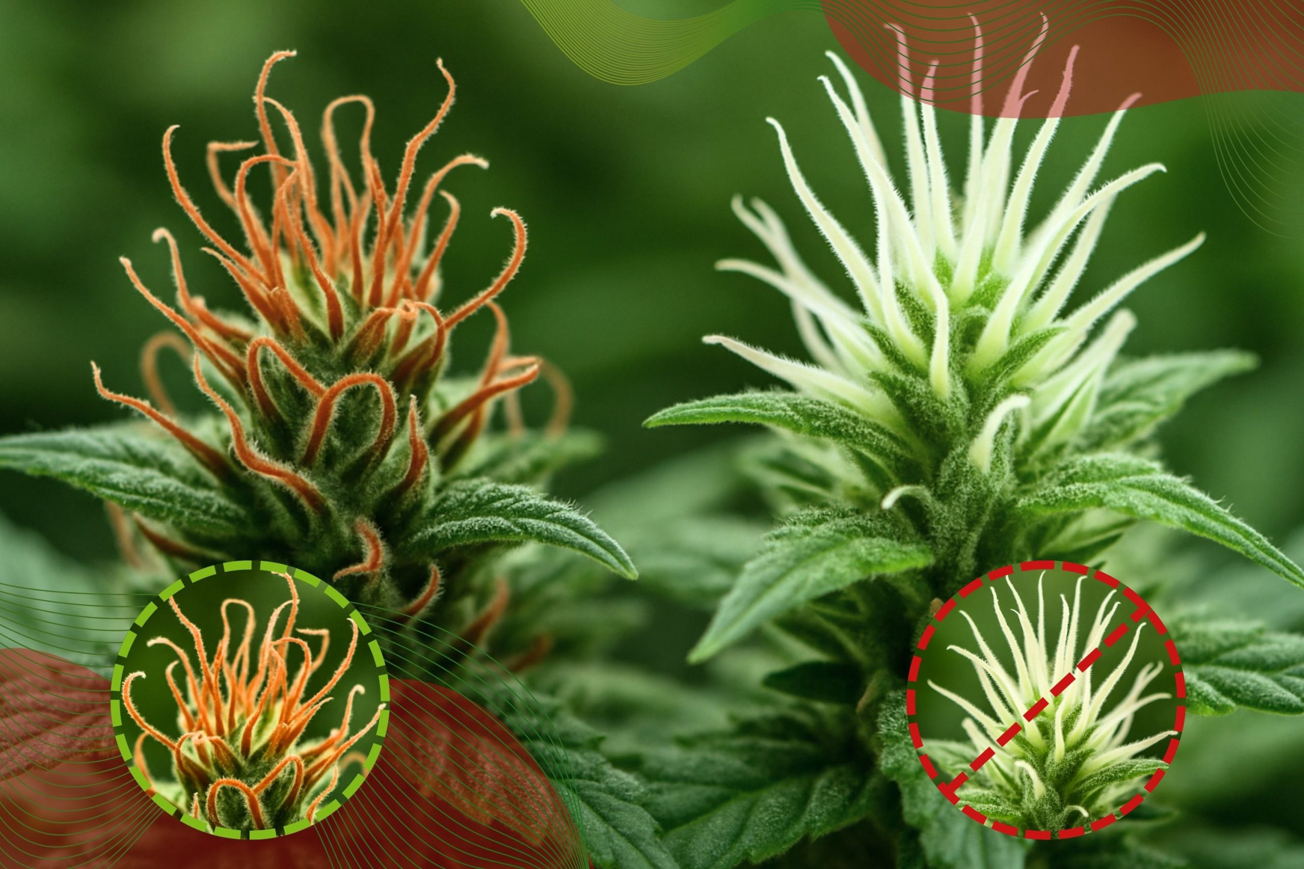Cannabis Indications That It Is Ready To Be Harvested Pistil Color Scaled, Crop King Seeds