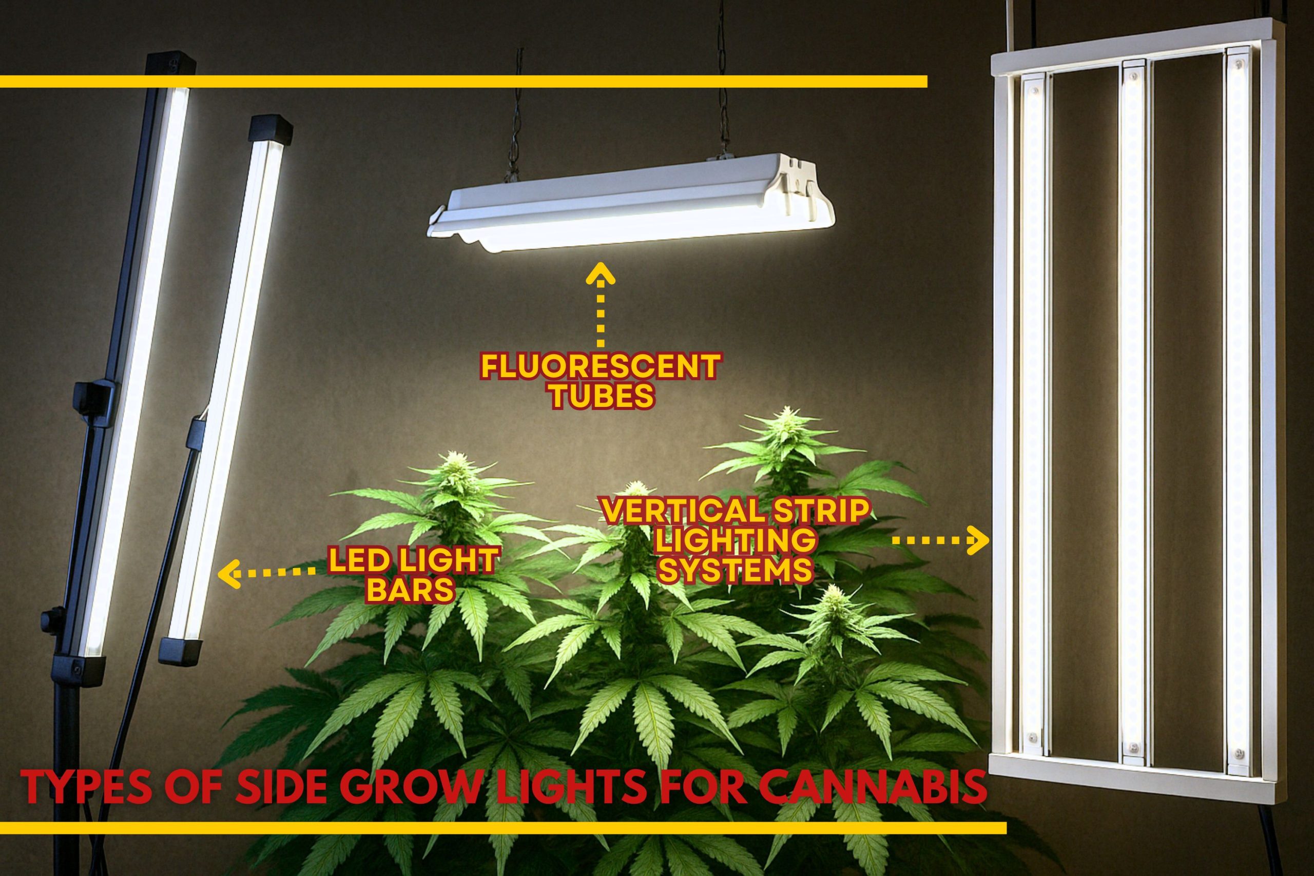 Types Of Side Grow Lights For Cannabis Scaled, Crop King Seeds