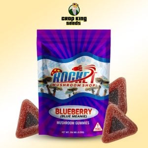 Magic Mushroom Blue Meanie Blueberry Gummies