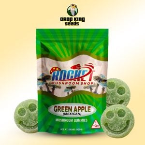 Magic Mushroom Mexican Green Apple Gummies