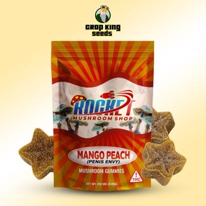 Magic Mushroom Penis Envy Mango Peach Gummies