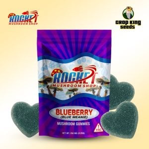 Magic Mushroom Blue Meanie Blueberry Gummies