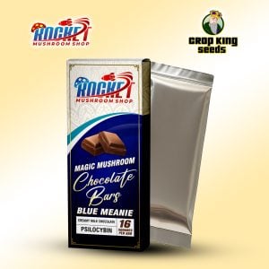 Magic Mushroom Blue Meanie Chocolate Bars