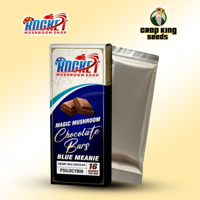 Magic Mushroom Blue Meanie Chocolate Bars